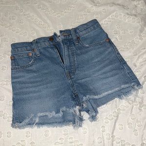Madewell Jean shorts